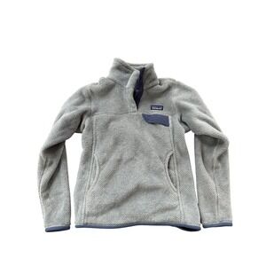 Patagonia Snap-T Fleece Pullover 
 Small Grey Blue Gorpcore Cozy Outdoor Layer